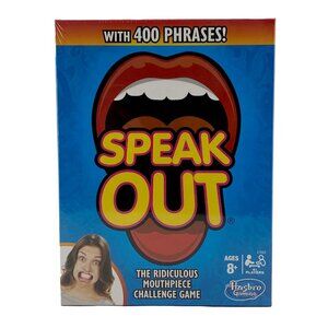 Hasbro Gaming Speak Out Party Game | Party Game | 4+ Players **NEW